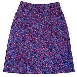 J. Crew NWT Printed bias slip skirt A-Line Skirt Current Style L